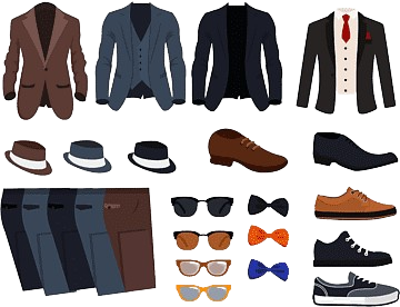 Men's closet